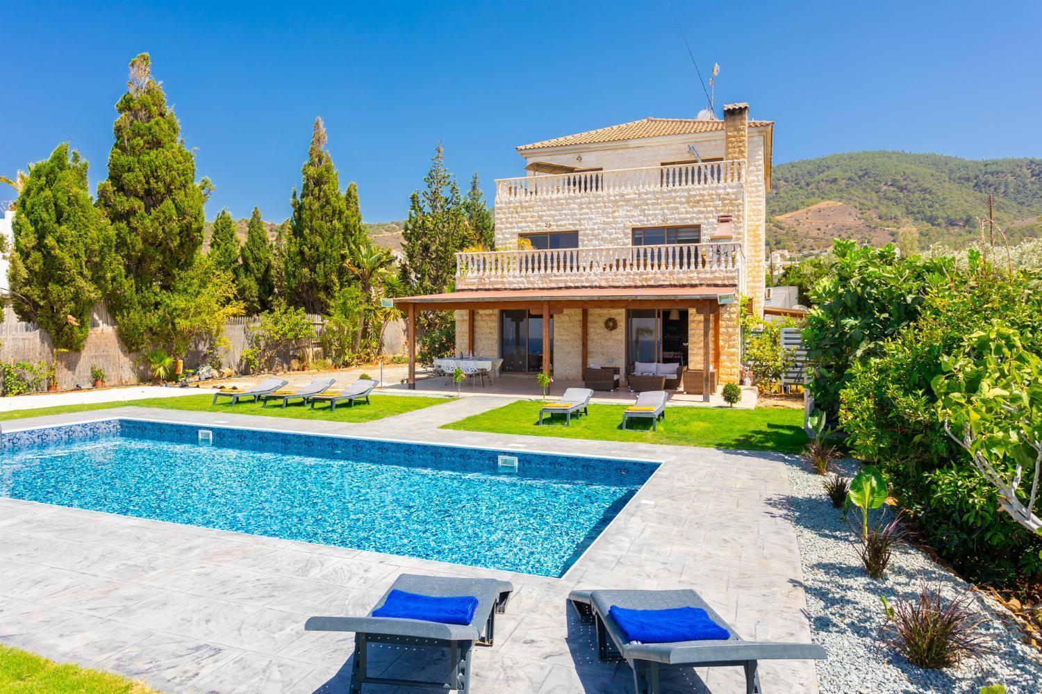 Villa Beach Heaven Pomos Exterior foto